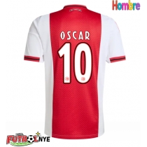 Camiseta Ajax Oscar Gloukh #10 Primera Equipación 2025-26 manga corta